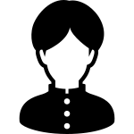 Male Student 8 SVG Icon